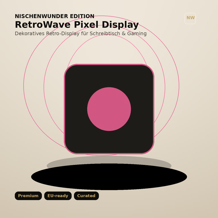 RetroWave Pixel Display